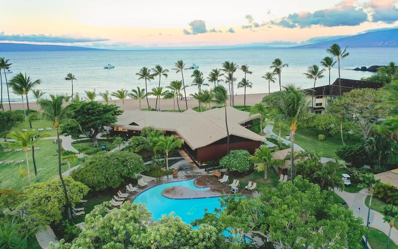 Pool and gardens on Kāʻanapali Beach at OUTRIGGER Kāʻanapali Beach Resort